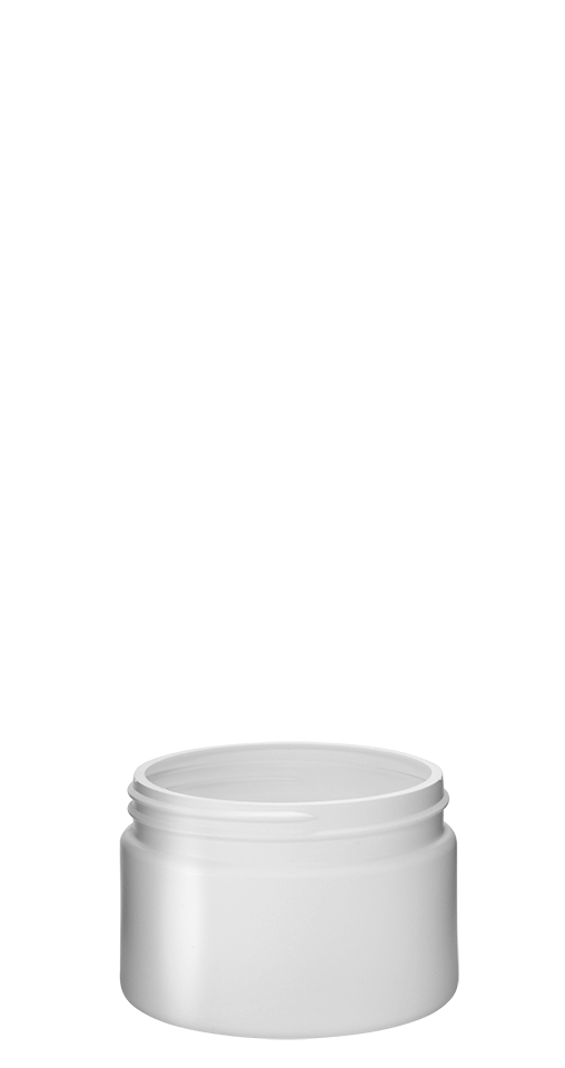 Pot cylindrique 250ml 89CT HDPE blanc